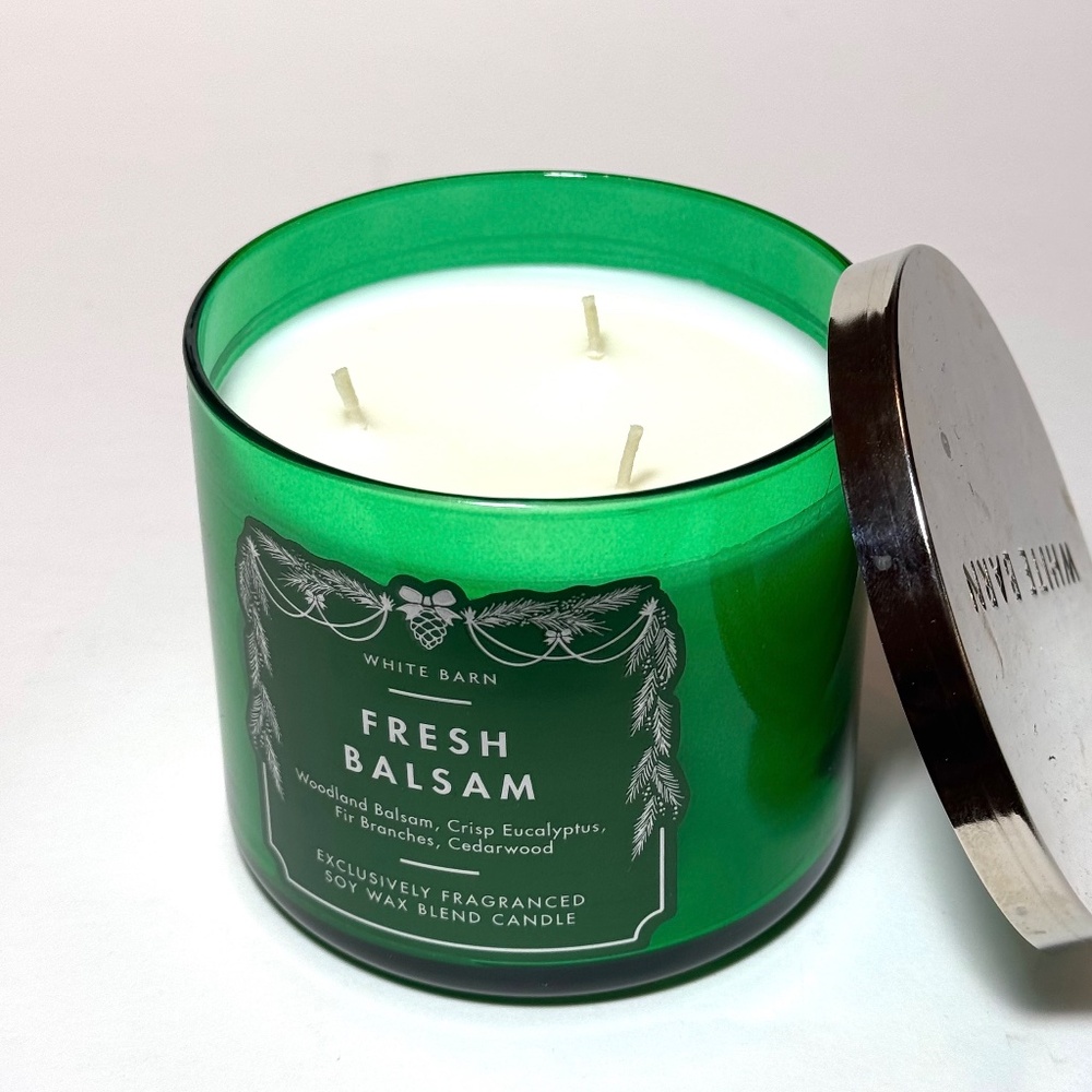FRESH BALSAM 3 Wick Candle - Picture 2 of 3